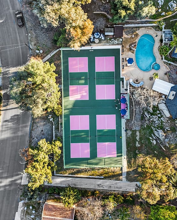 Only Vacation Home with Four Private Pickleball Courts